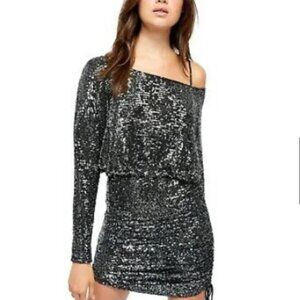 Free People Giselle Sequin Minidress